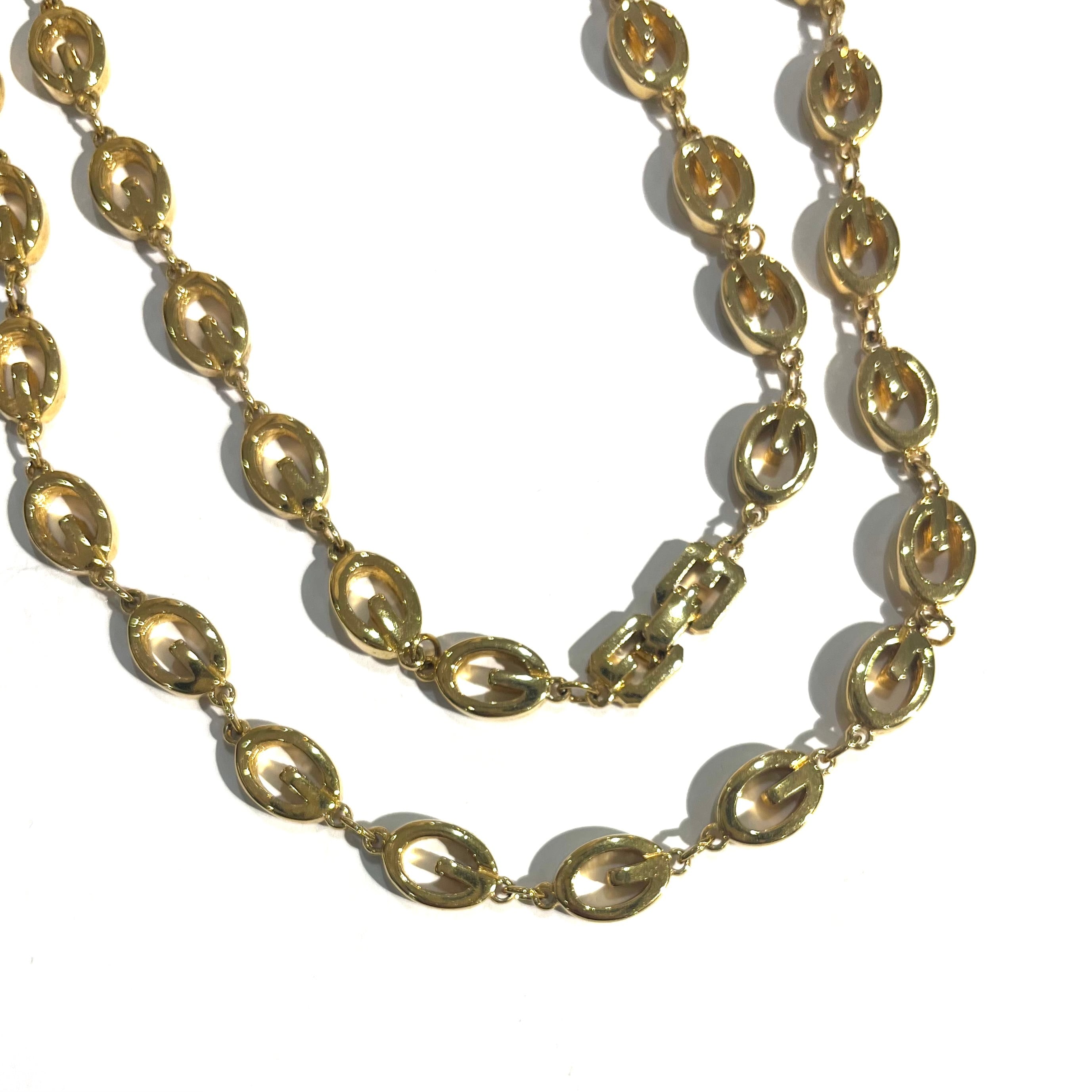 GIVENCHY 】ヴィンテージ ネックレス 2077 ジバンシィ ロゴモチーフ