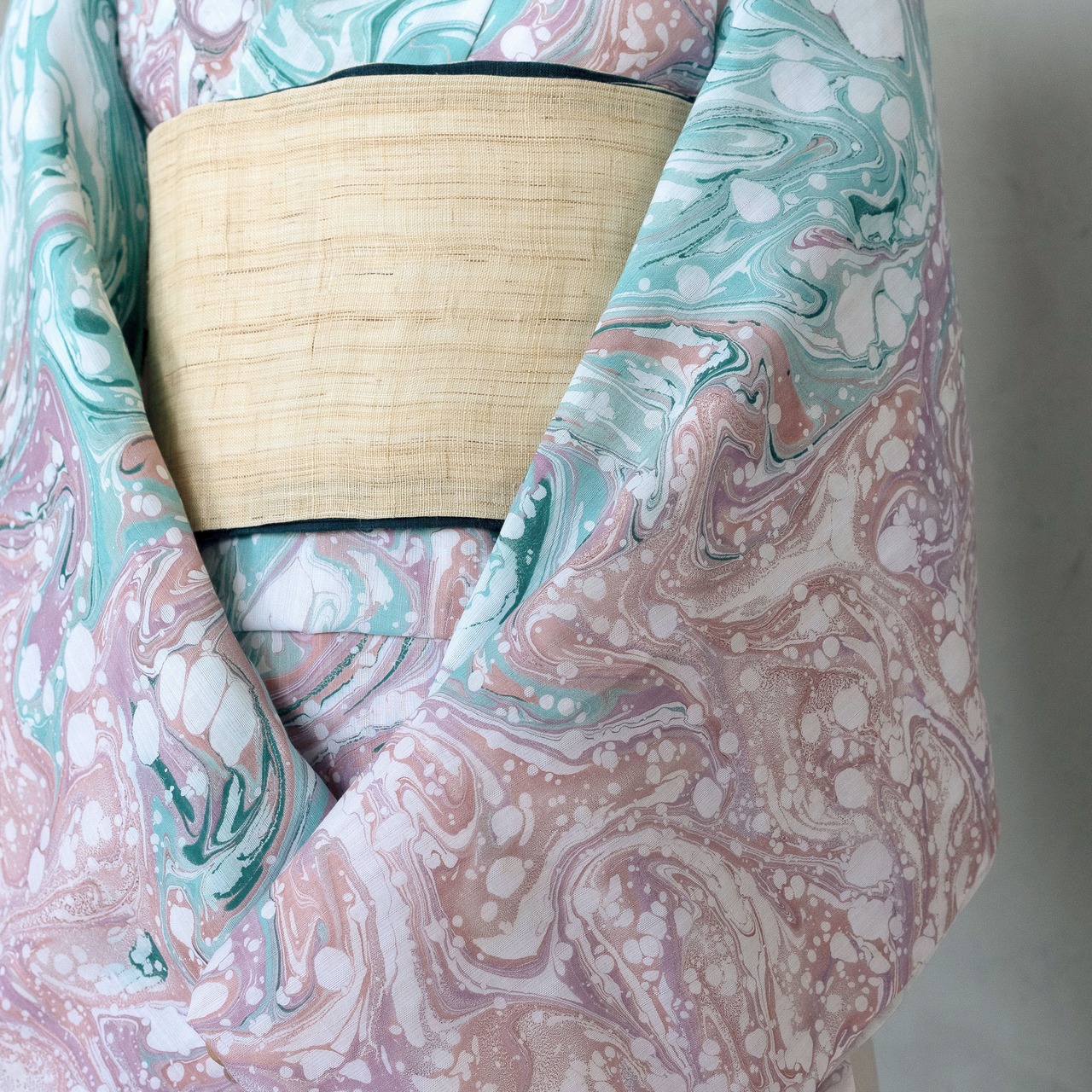 「人魚姫」〜マーブル×ドット〜綿