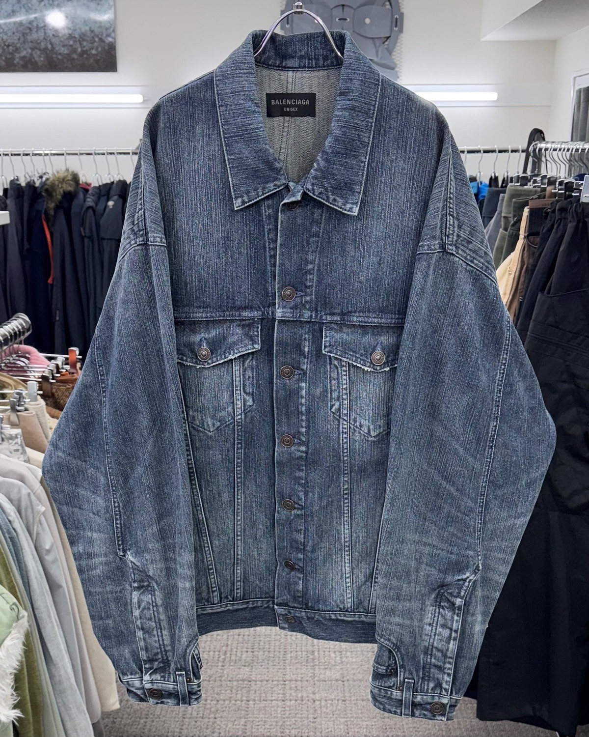 BALENCIAGA バレンシアガ 23AW Deconstructed Jacket 再構築オーバー 