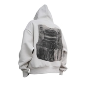 ストリート ベスト爆弾 パーカー T1387