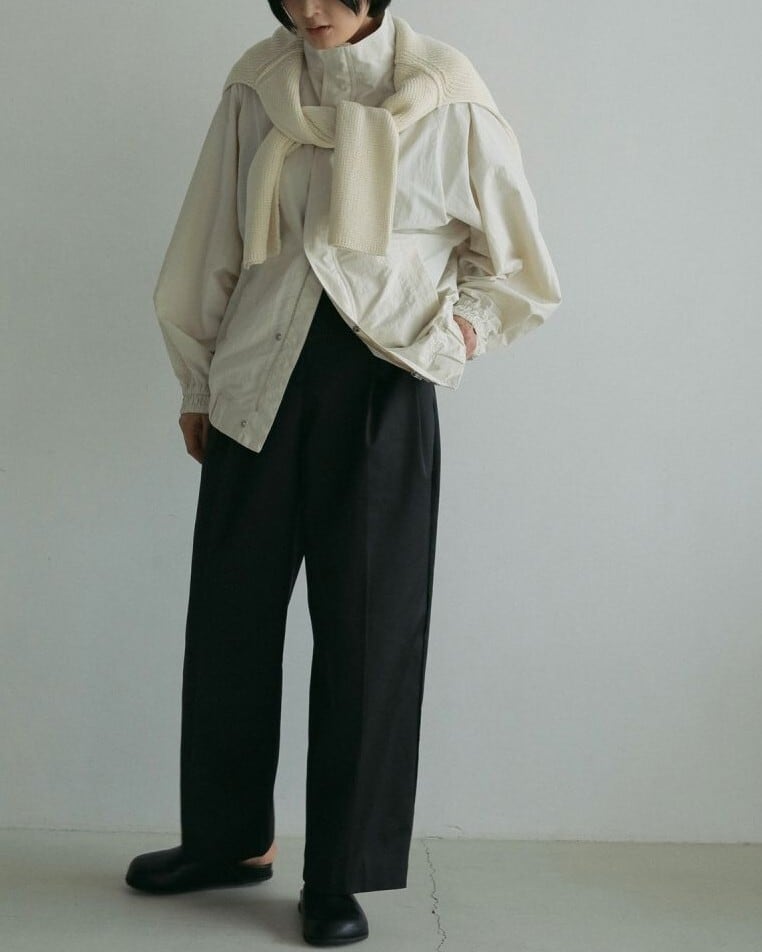 anuke アンヌーク　Standcollar Zip Blouson ànuke online store（アンヌーク） / Standcollar Zip