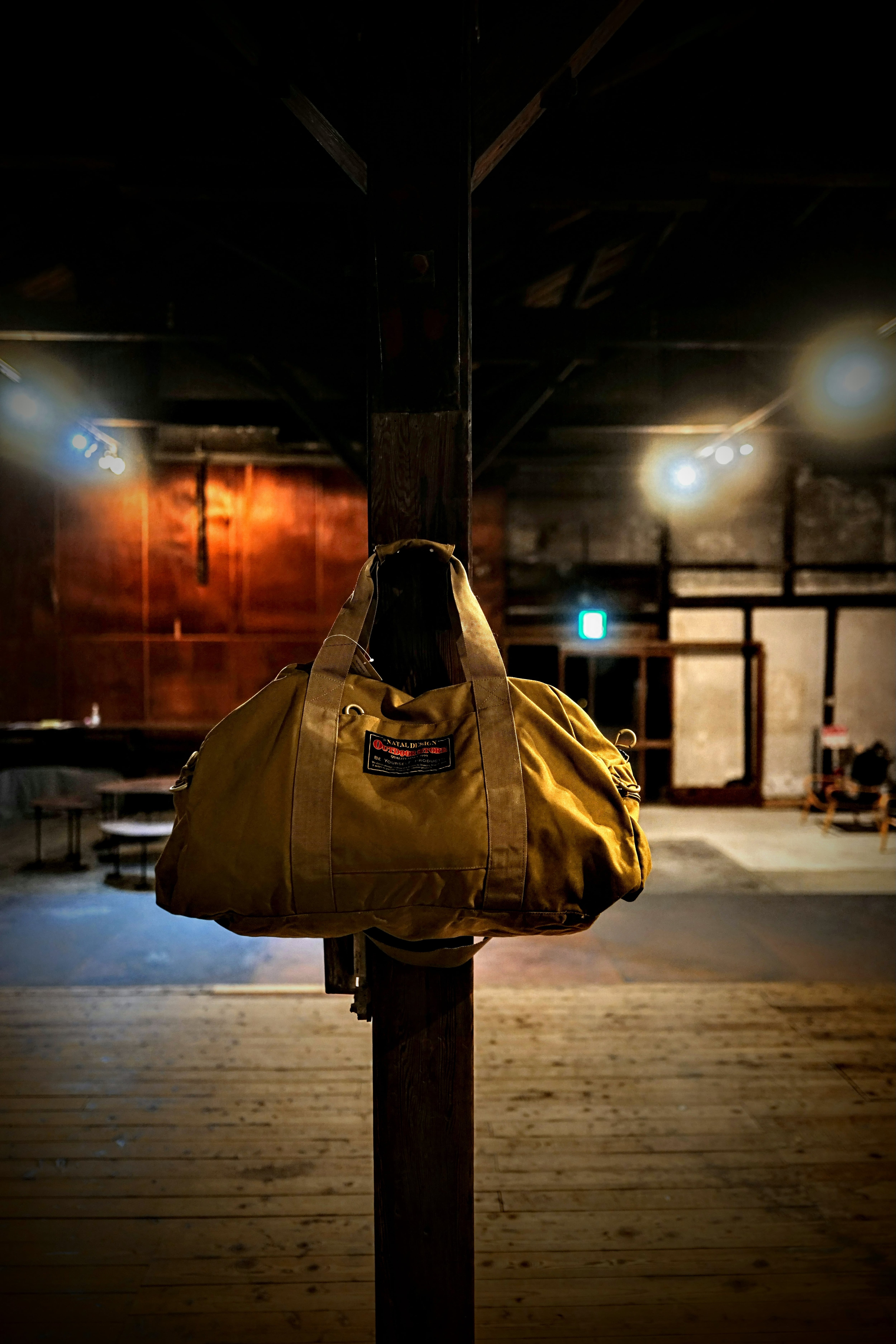 KAMPING DUFFLE BAG TYPE.2」BEIGE NATAL DESIGN | Camp Shop Lantern