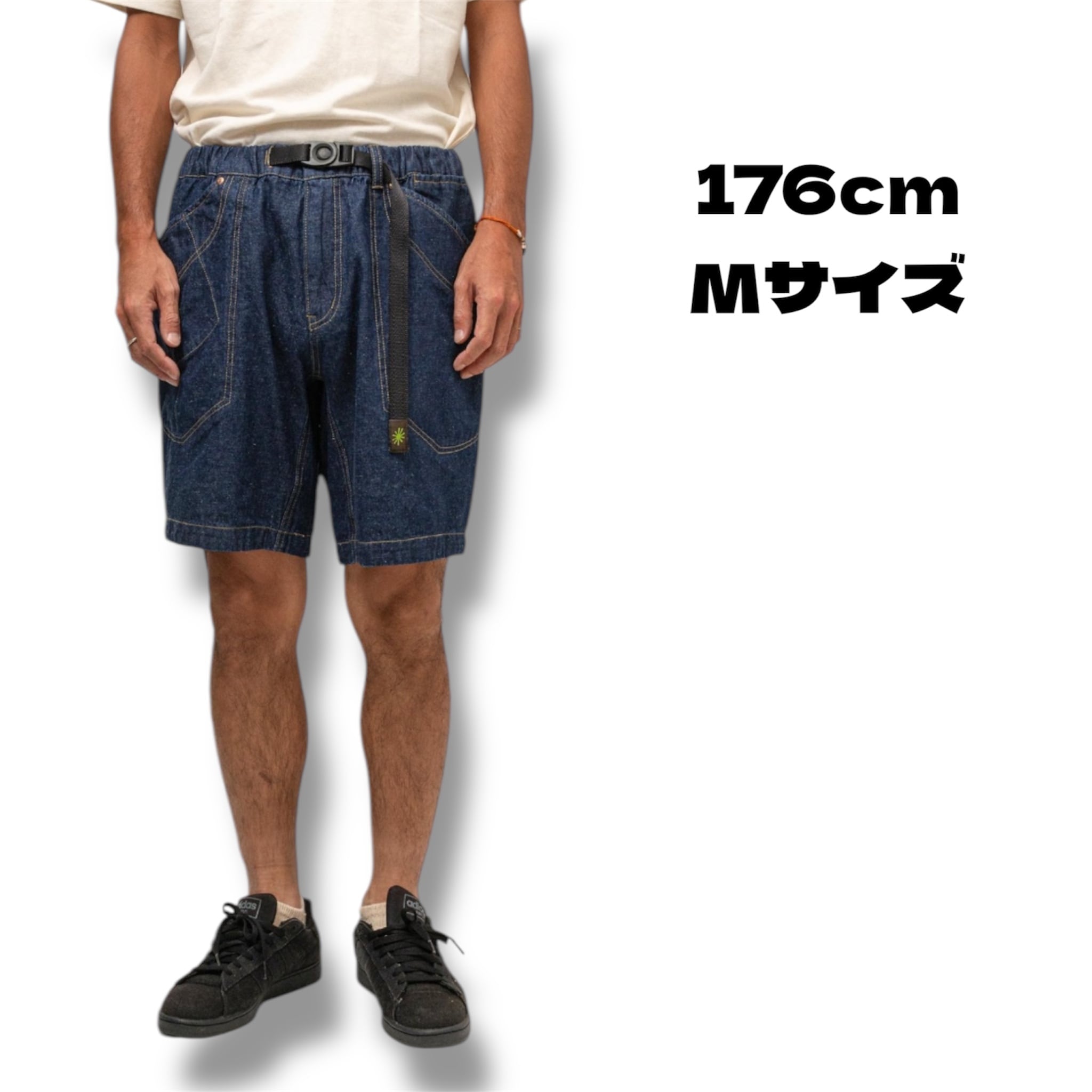 パンツ GOHEMP TRAVELER EASY PANTS ONE WASH GOHEMP (ゴーヘンプ) - TRAVELER EASY SHORTS - ONE WASH / デニム