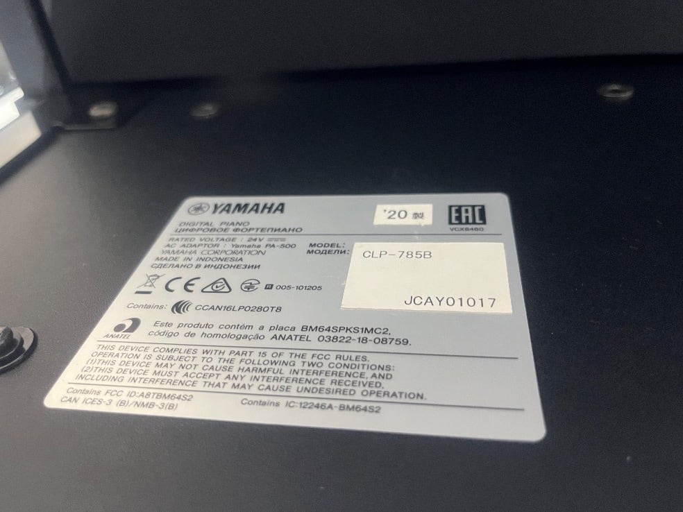 ☆90023【電子ピアノ】YAMAHA CLP785B 20年製 | リユース専門店エプコ