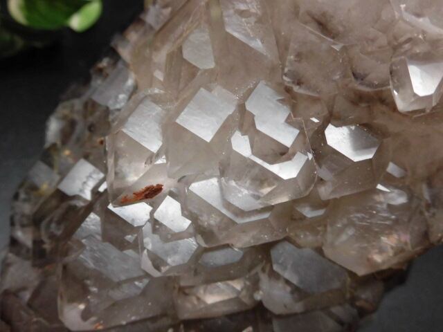 【送料無料】【高品質】ブラジル産ジャカレー水晶（アリゲータークオーツ）　no.2