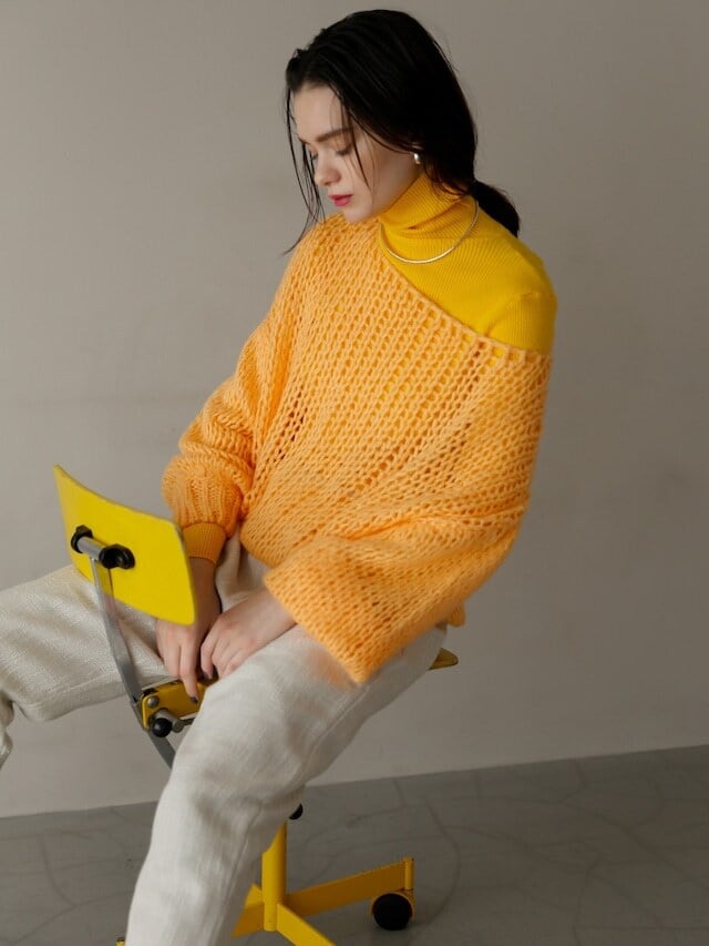 ニット/セーター mohair low-gauge knit / Katrin TOKYO mohair low-gauge knit（ニット/セーター）｜Katrin TOKYO（カトリーン