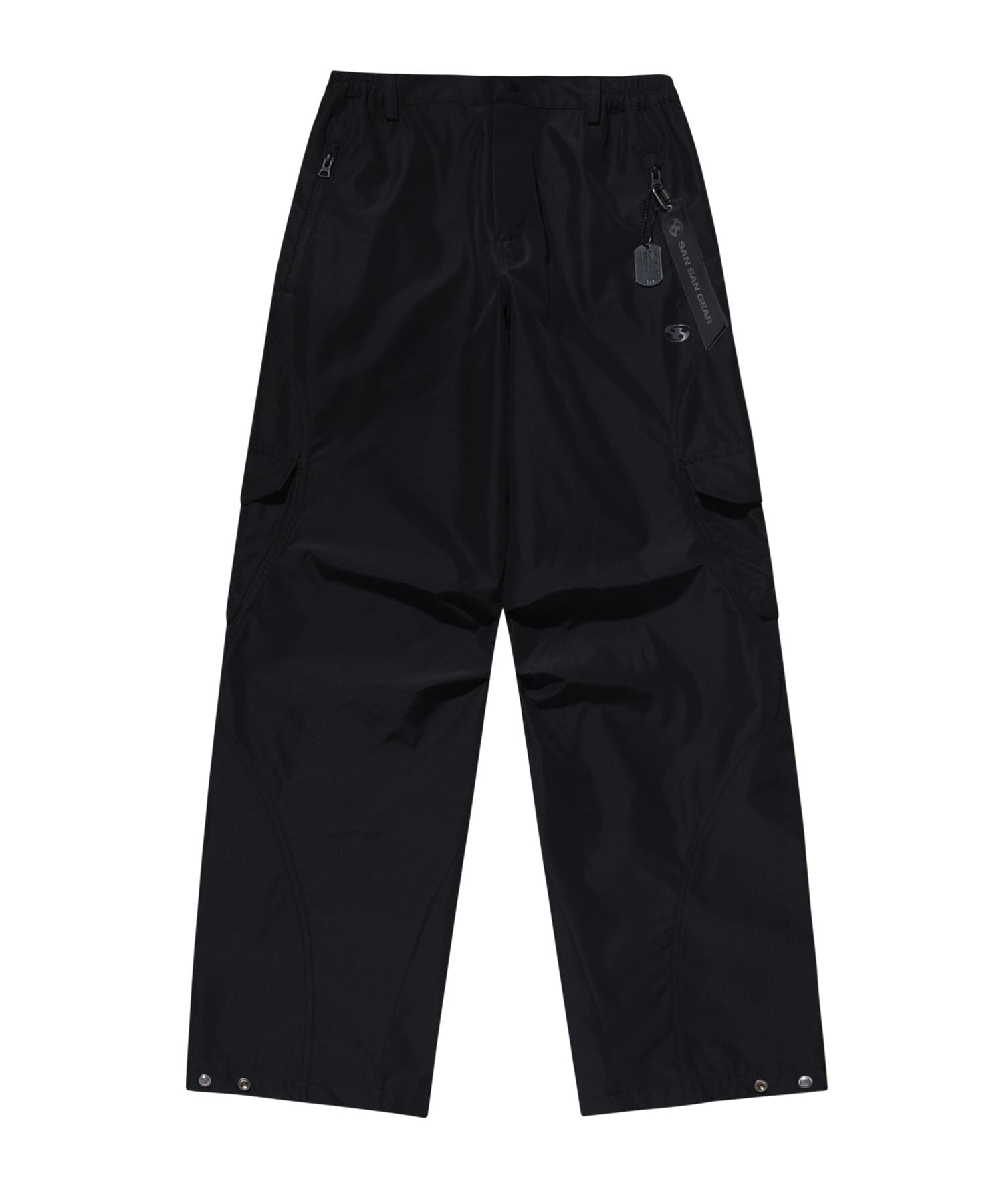 【未使用】日本未上陸！韓国アウトドアギア「800℃」ラウンドパン SAN SAN GEAR] 23FW SAN SAN GEAR X ALPHA INDUSTRIES WINDBLOCK PANTS