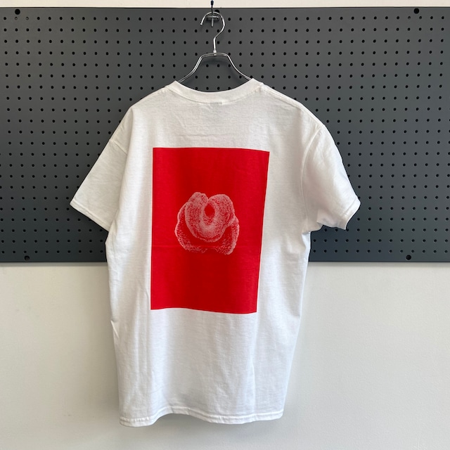 THE FASCINATED / 紫太陽綴化 S/S TEE / white