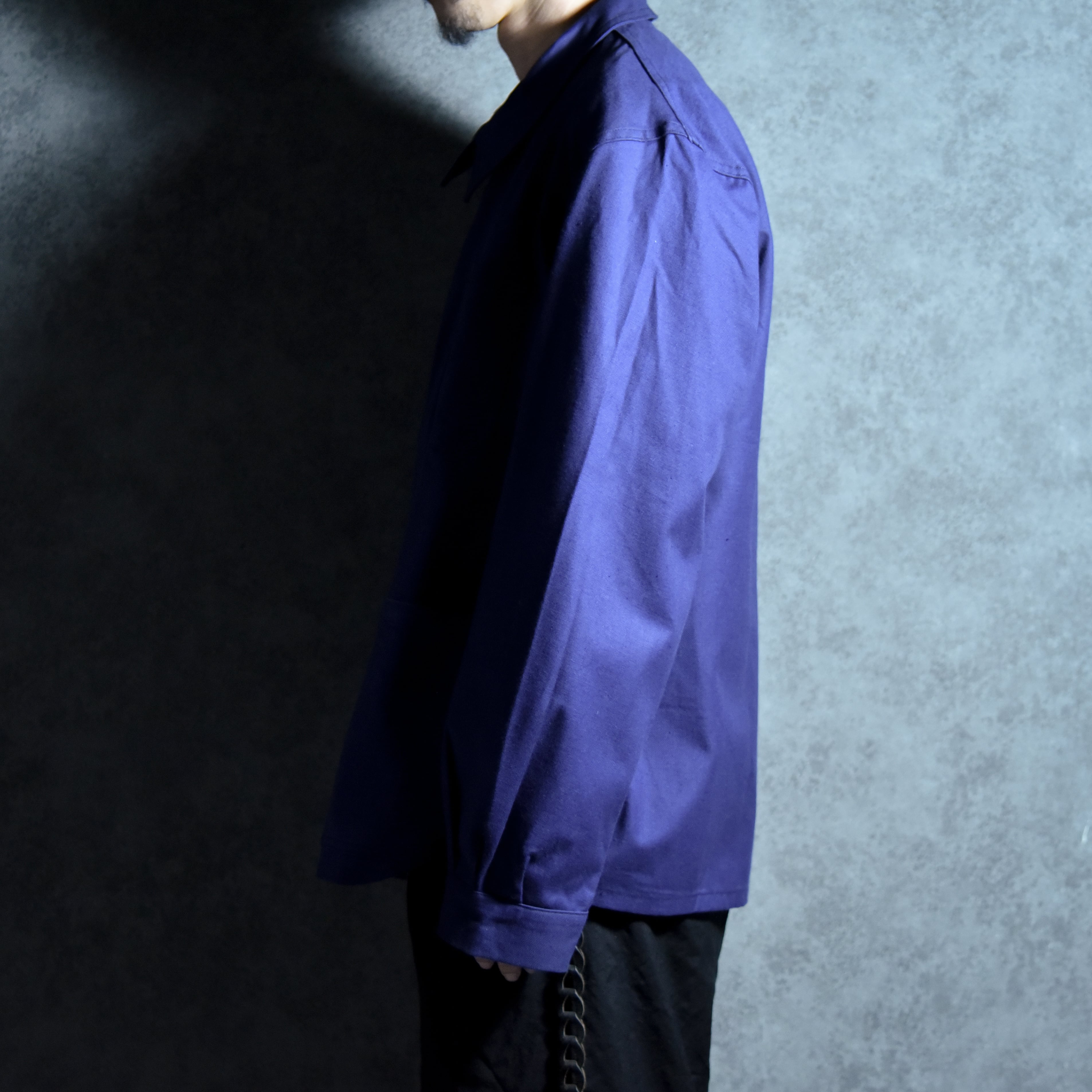 DEAD STOCK】60s French Army Work Twill Jacket Coverall フランス軍