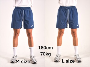 ナイロンショーツ　ライトグレー