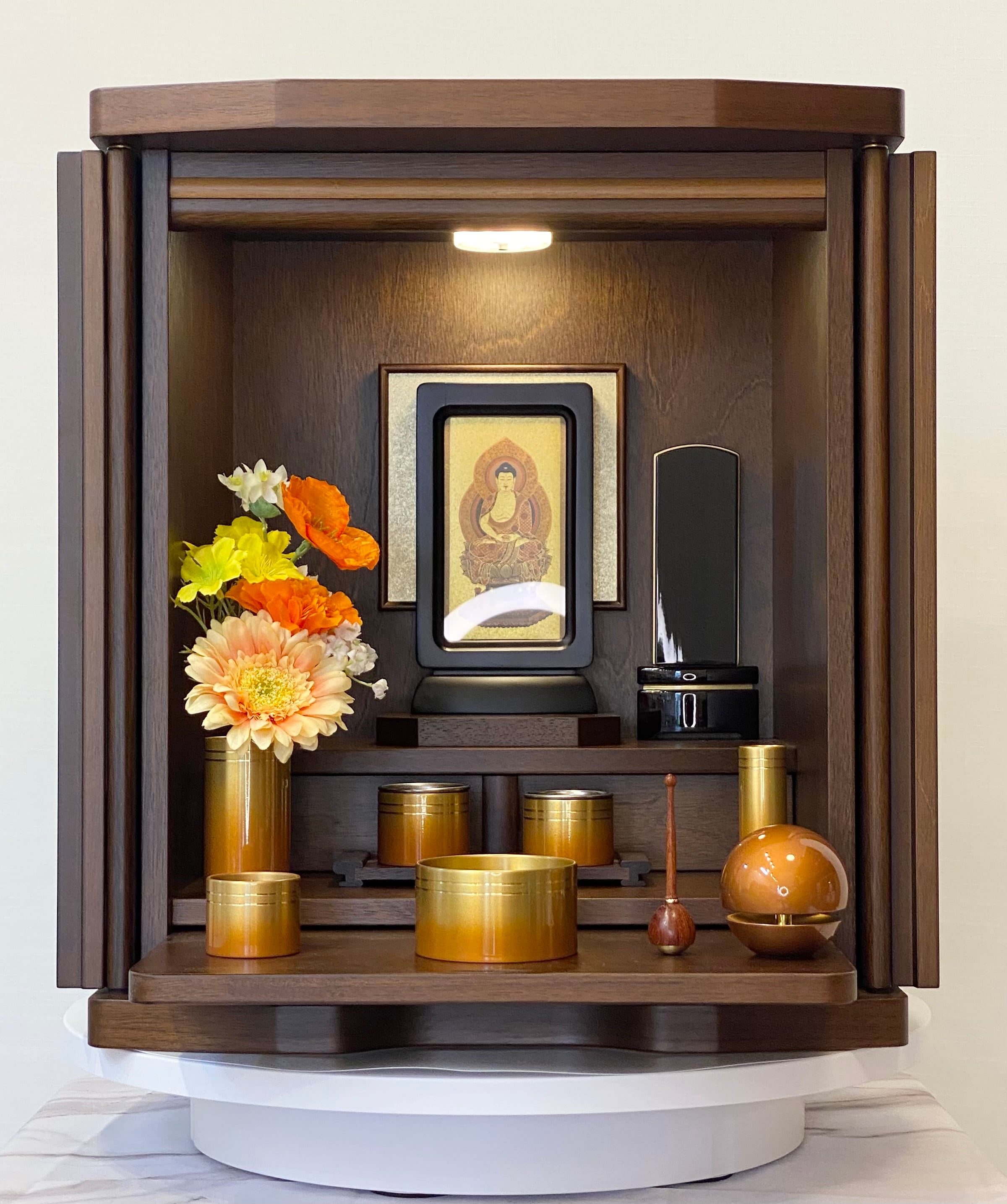 リーフ 14号 | 小さなお仏壇 hinata bokko モダンでおしゃれなミニ仏壇