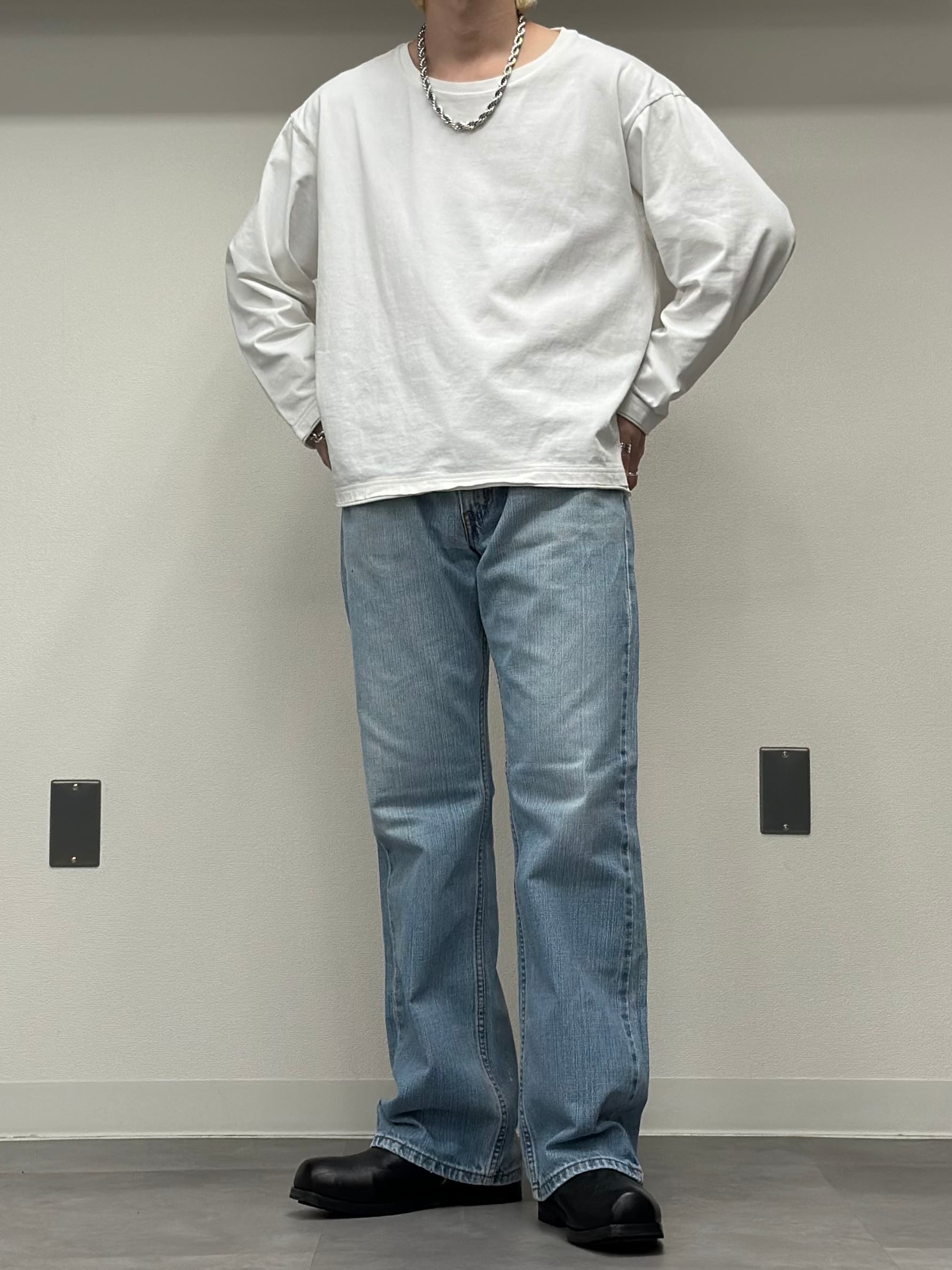 00s Levi's 527 Boot Cut Denim Pants | miyabi clothing store