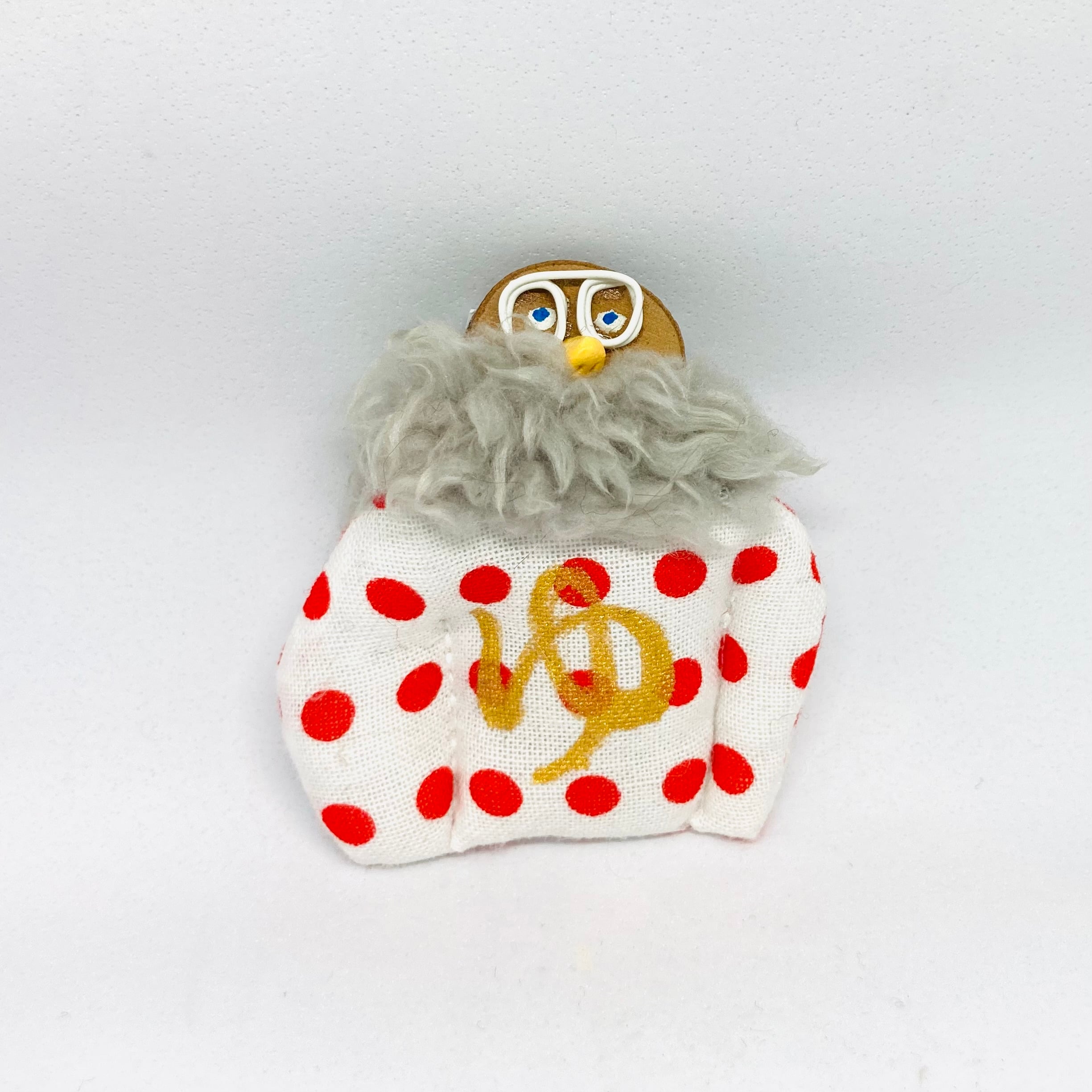 おじさんブローチ18（ゆ） / ブローチ / NADO. | ヤマトとニコメの