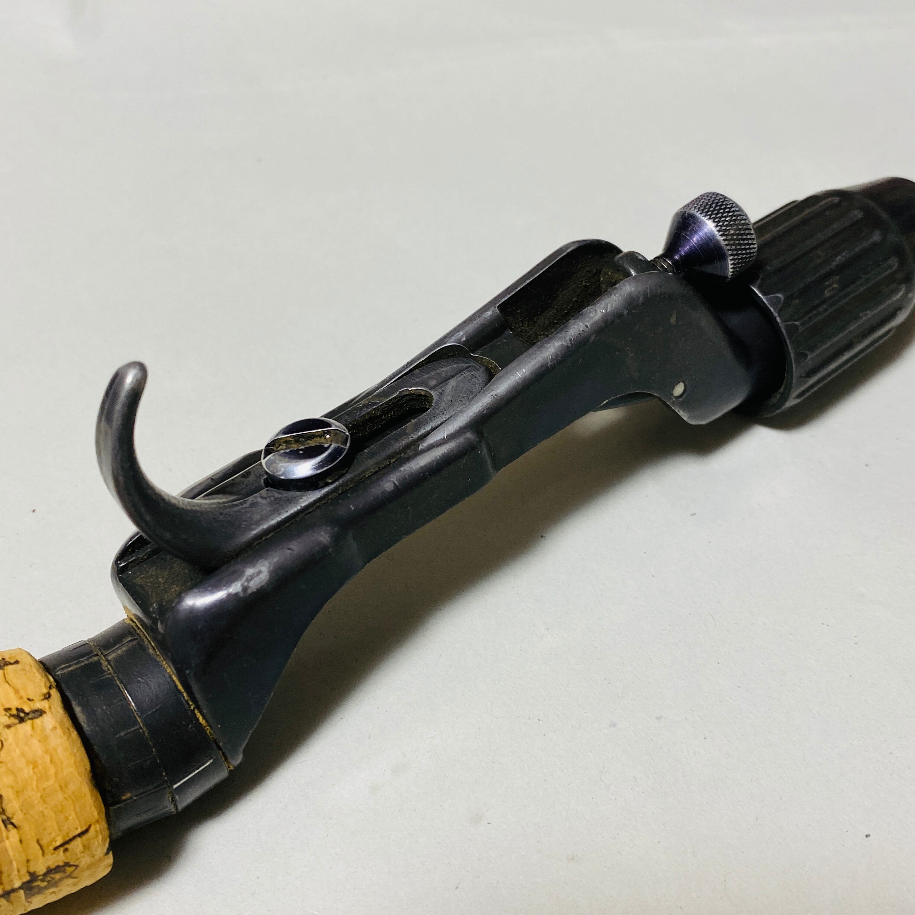 Featherweight Black Early Angle All Grip Handle Rod Champion Featherweight オールアングル　ビンテージ グリップ ロッド