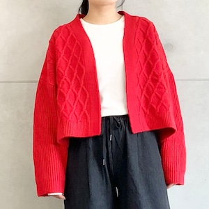 ケーブルカーディガン / 854328