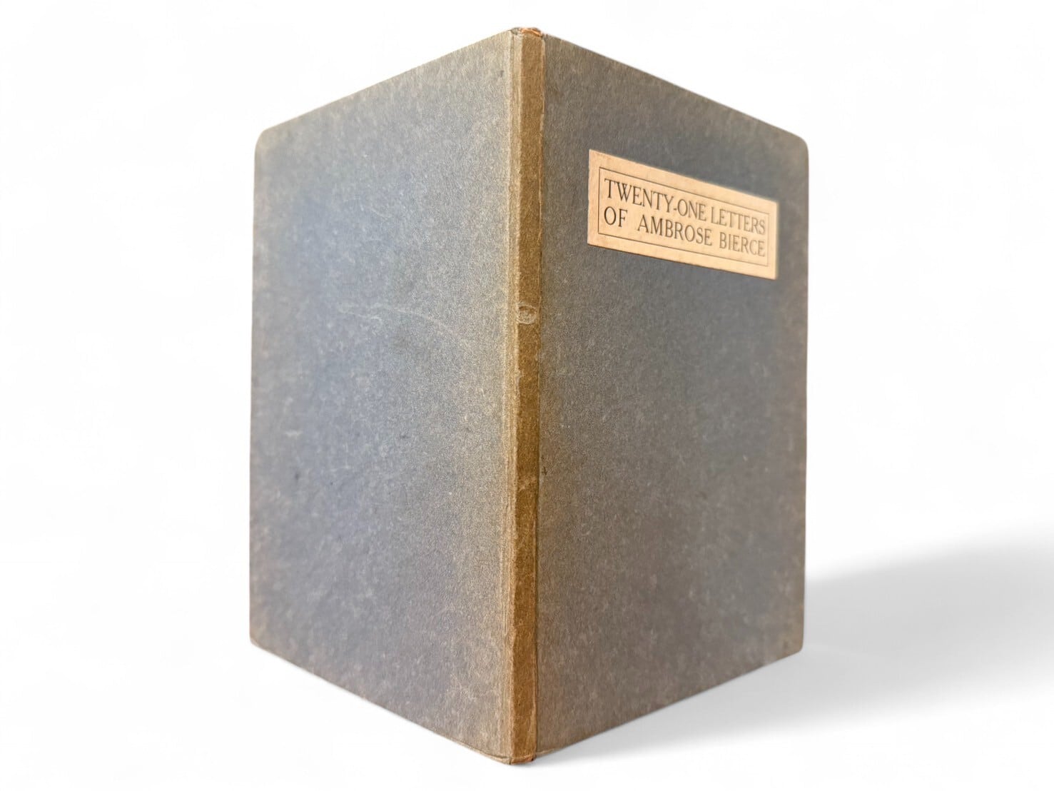 【SL559】【FIRST LIMITED EDITION】Twenty-One Letters of Ambrose Bierce(1922) /Samuel Loveman