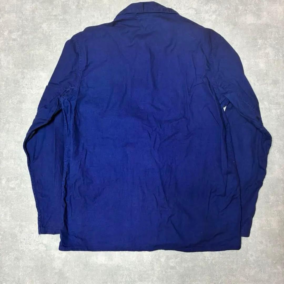 70s フレンチベトナム カバーオール フェード ワークジャケット 70s フレンチベトナム カバーオール フェード ワークジャケット 【公式