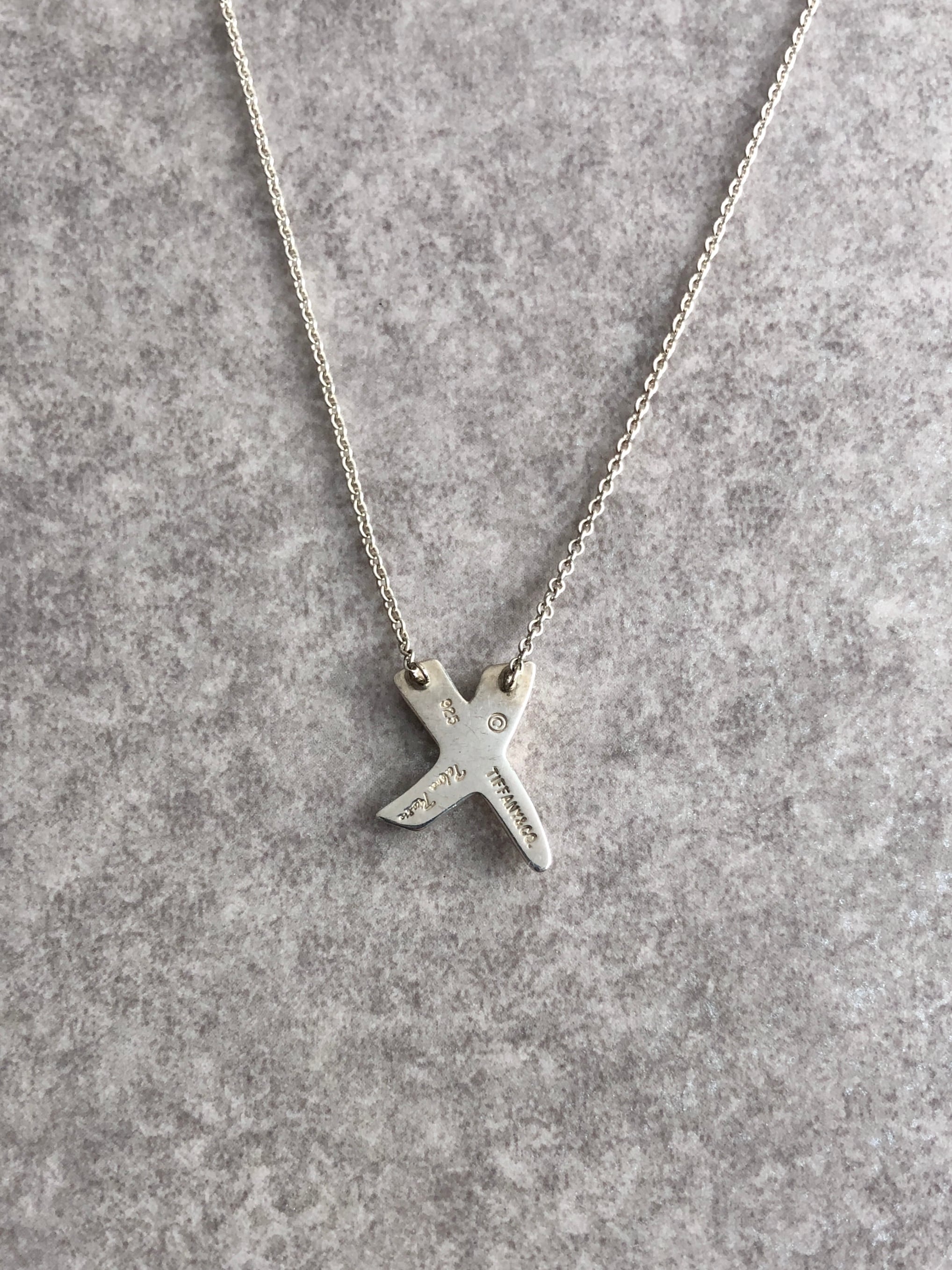 Tiffany & Co. ティファニー ネックレス シルバー キス 925 vintage