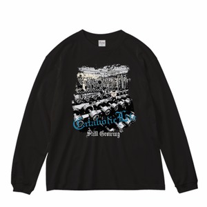 長袖Tシャツ "GYM"【ブラック】《S-XL》