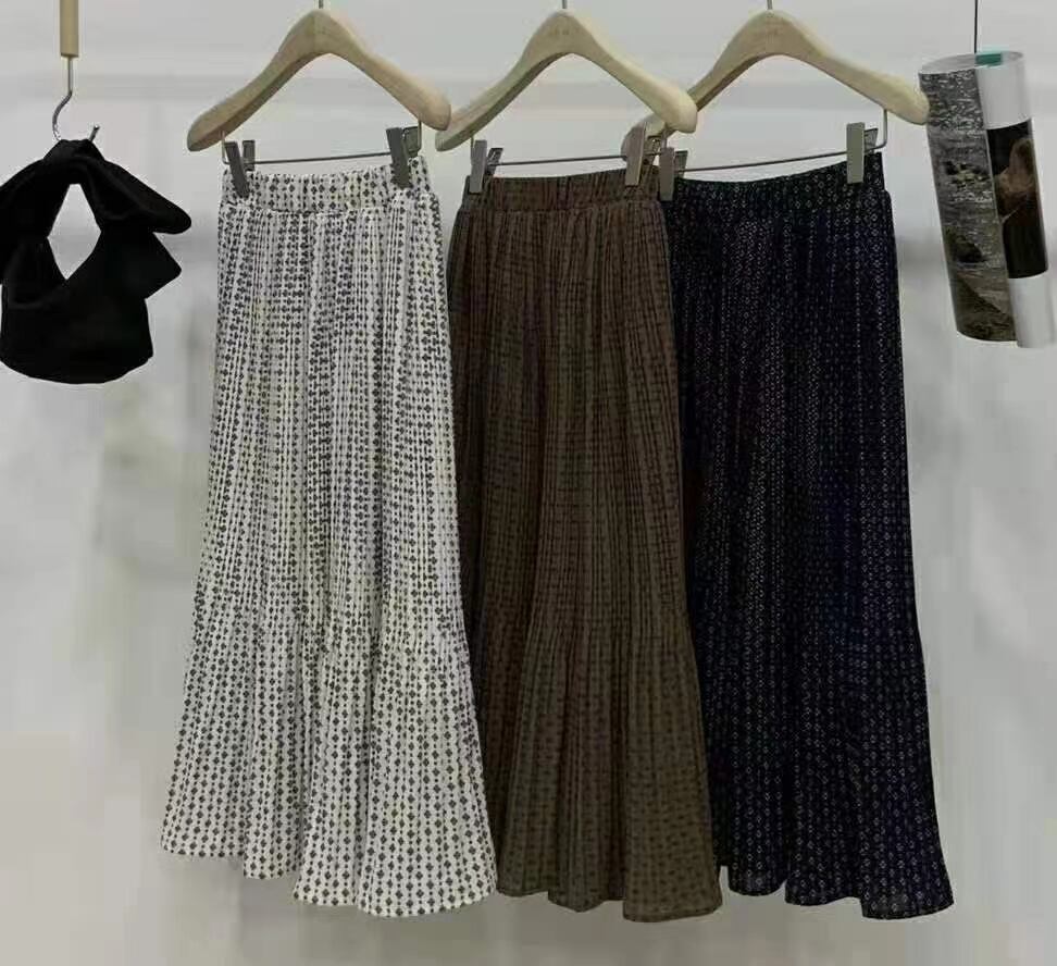 ティアード柄スカート　 AJ−11352-E02