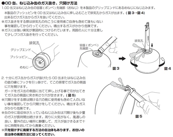 SOTO／ガス抜きツール ST-770 | WHATNOT HARDWEAR STORE