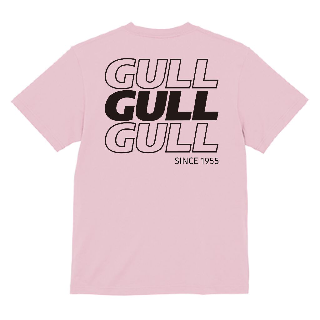 【OnlineStore限定】GULL デザインTシャツ（Tri-GULL）″ ライトピンク ”