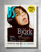 『Bjork /ビョーク』2002年フランスでの雑誌『DS magazine』発売告知ポスター