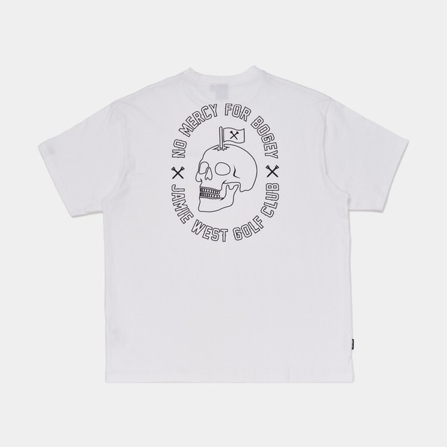 ★即納【JAMIE WEST】Jimmy Circle Print T-Shirts (WH) 　JW104