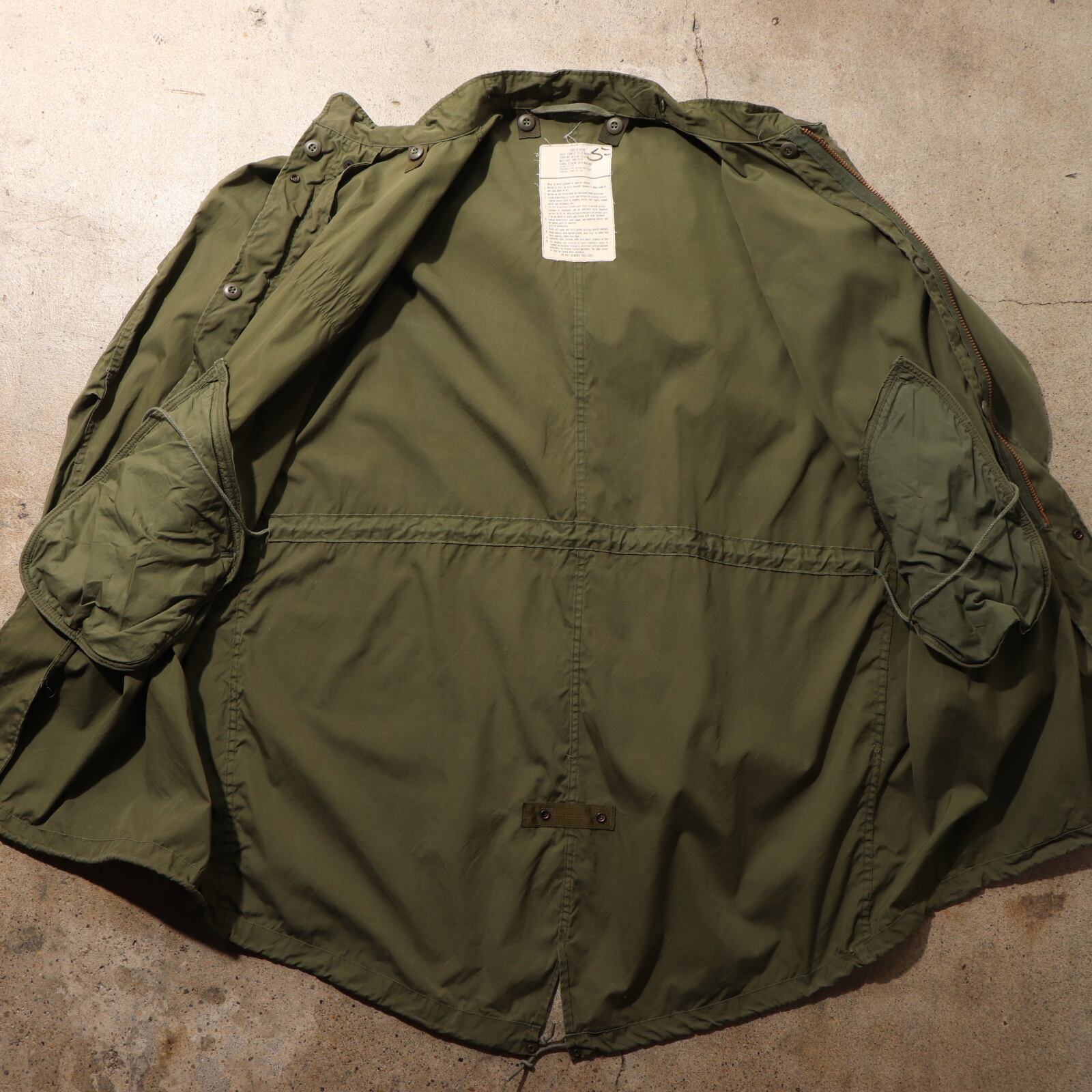 極美品 L 77年 M-65 フィッシュテールパーカー 米軍実物 モッズコート 