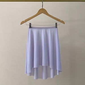 ラベンダー プルオンスカート