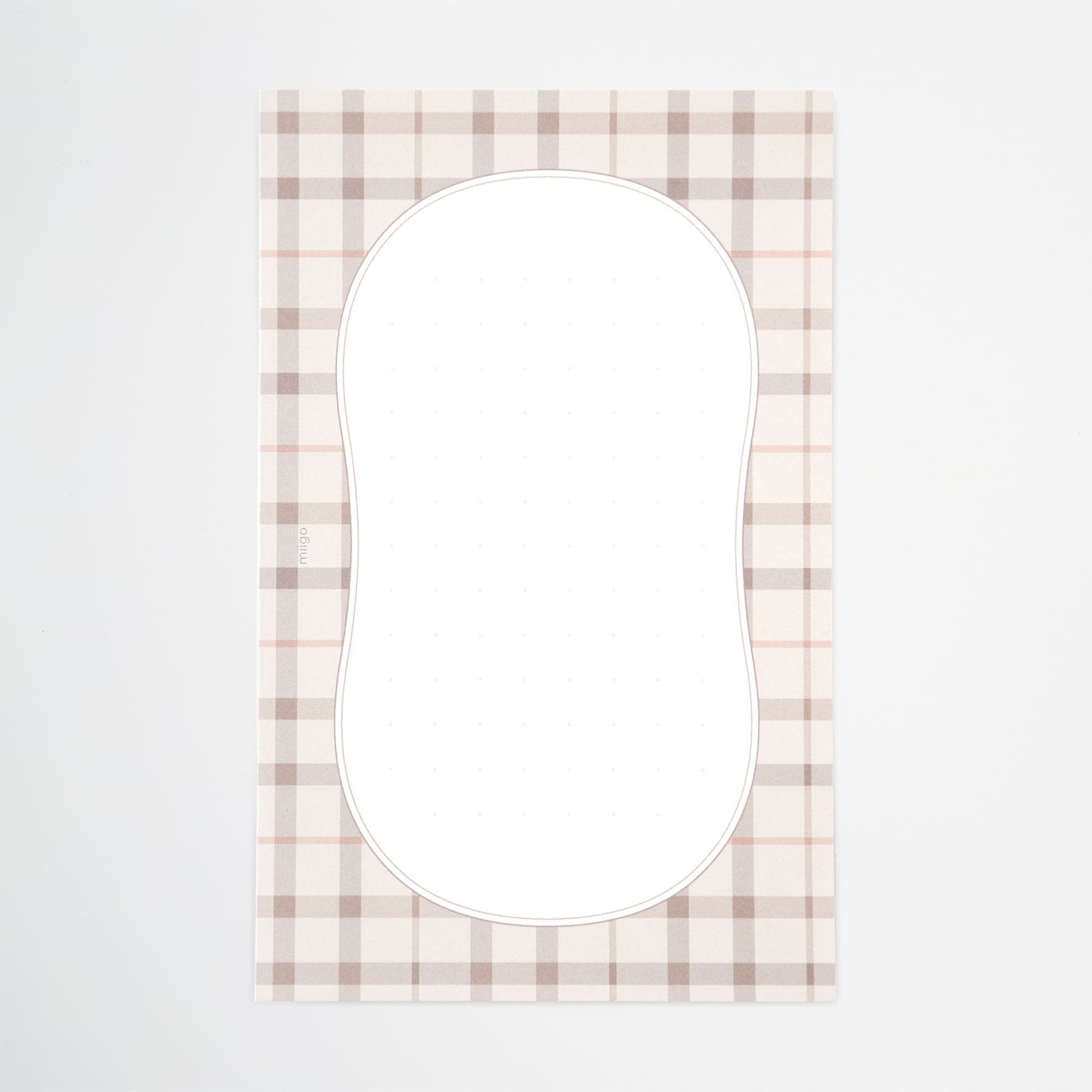 【チェックなフレームリフィル】ココア | M6