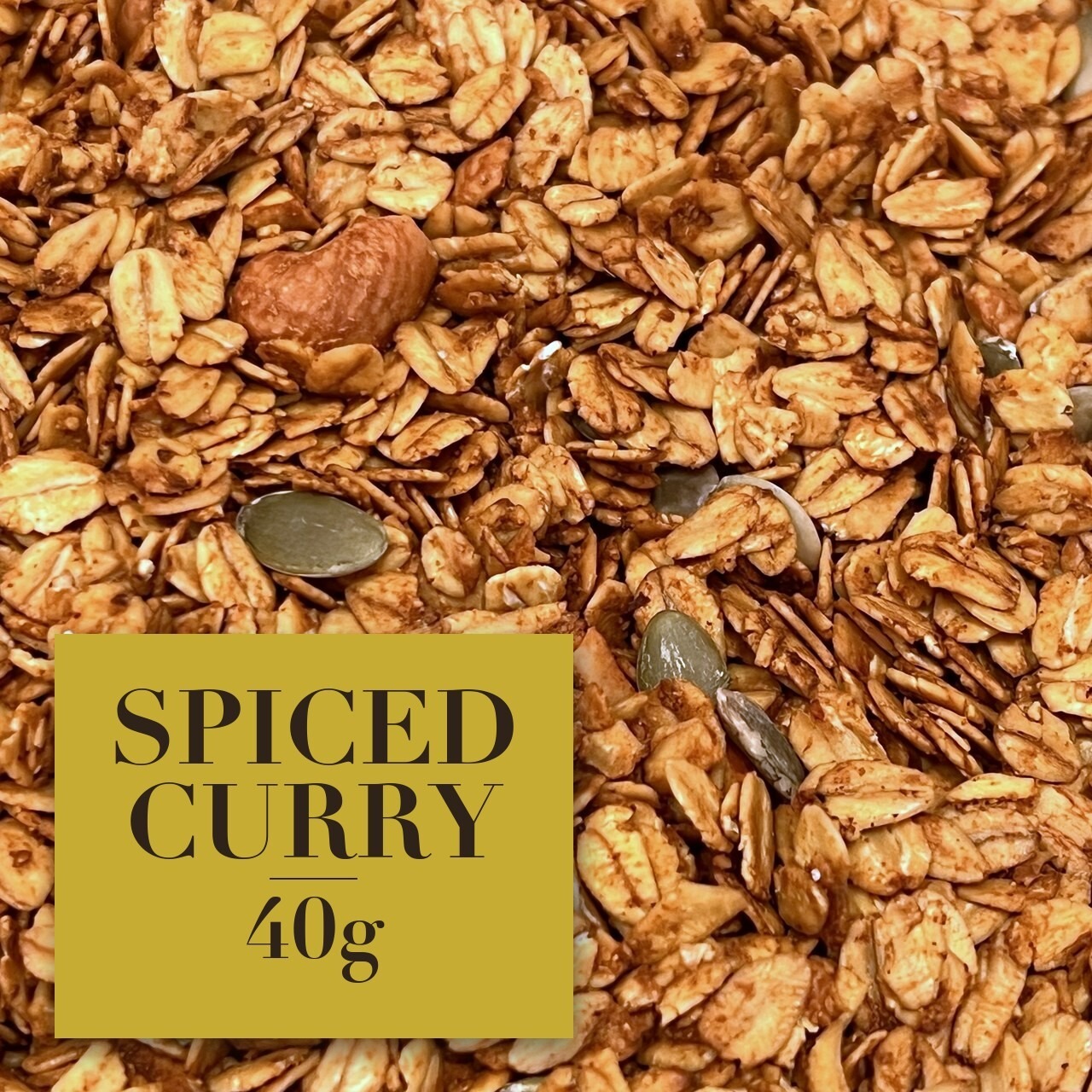09 SPICED CURRY｜スパイスカレー グラノーラ 40g お試しサイズ