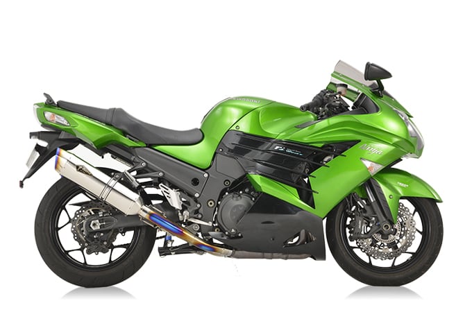 Ninja ZX-14R（'12～'20） リアルスペック ツイン スリップオン チタン