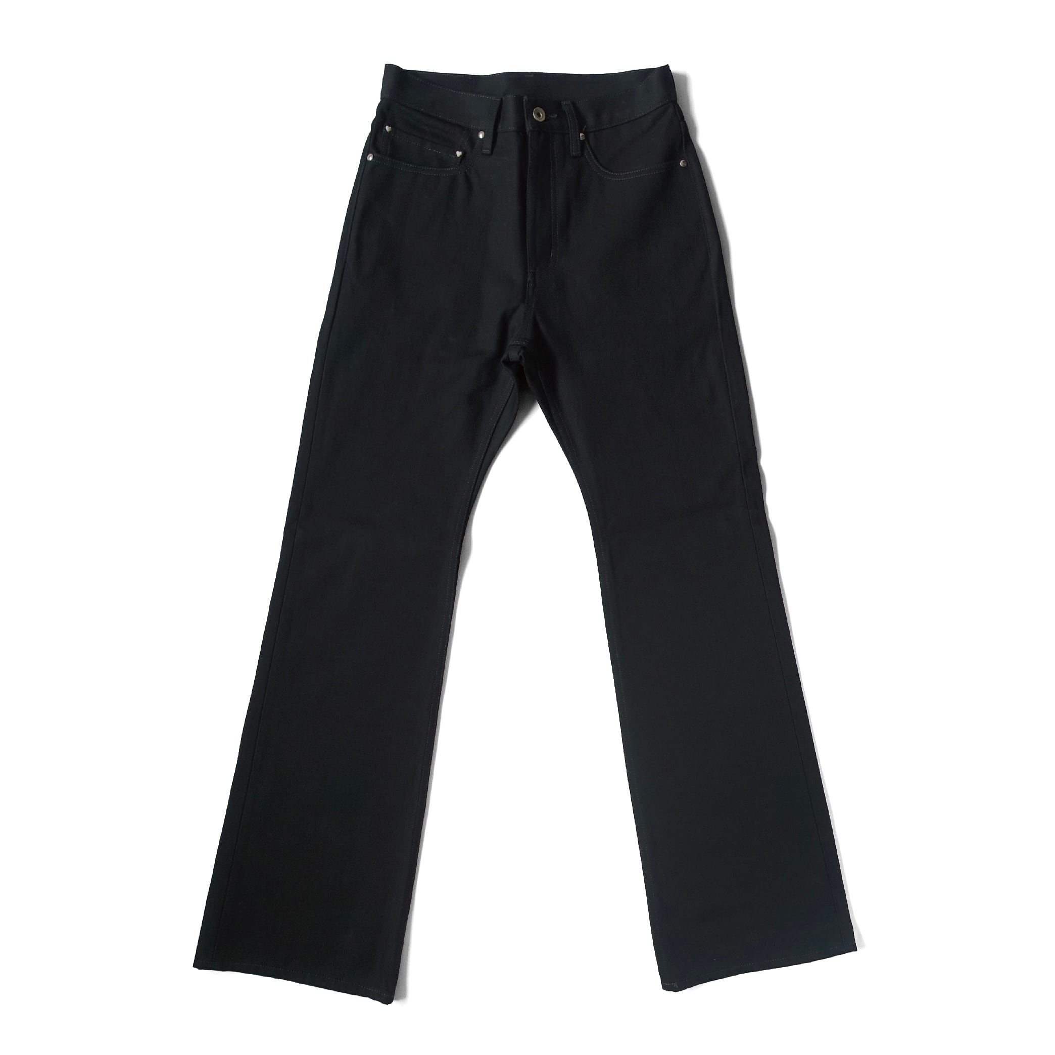 RIGID FLARE DENIM - indigo | A PUZZLING HOME