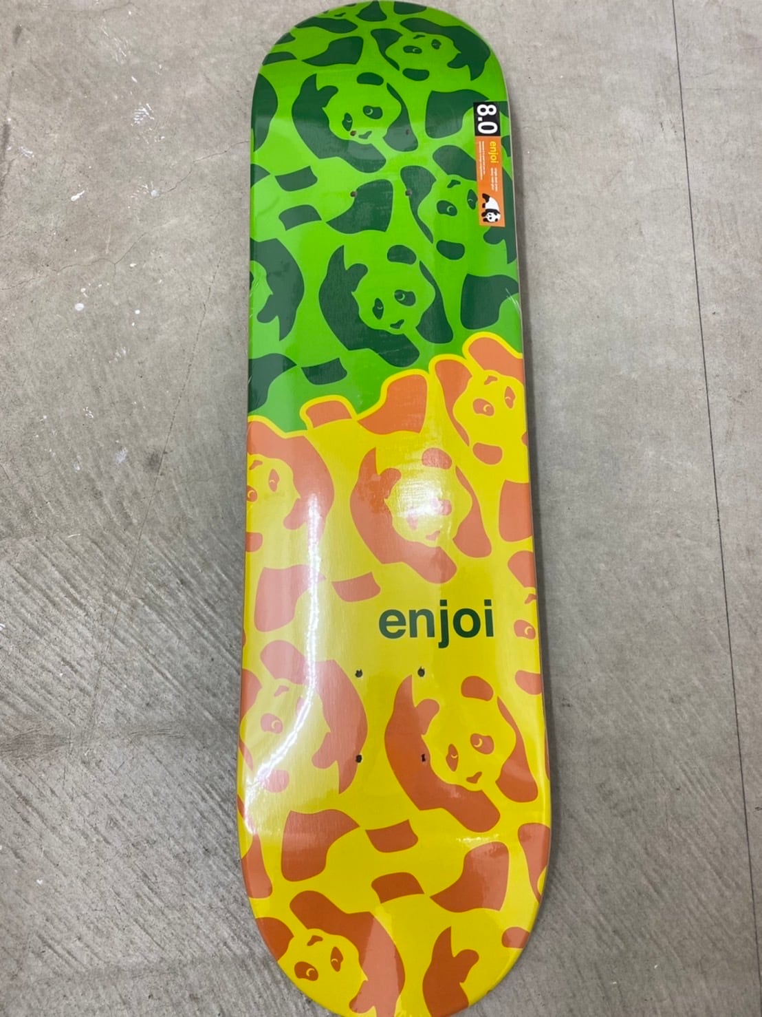 enjoi 8.0 エンジョイ スケボー スケートボード デッキ | flowbowl