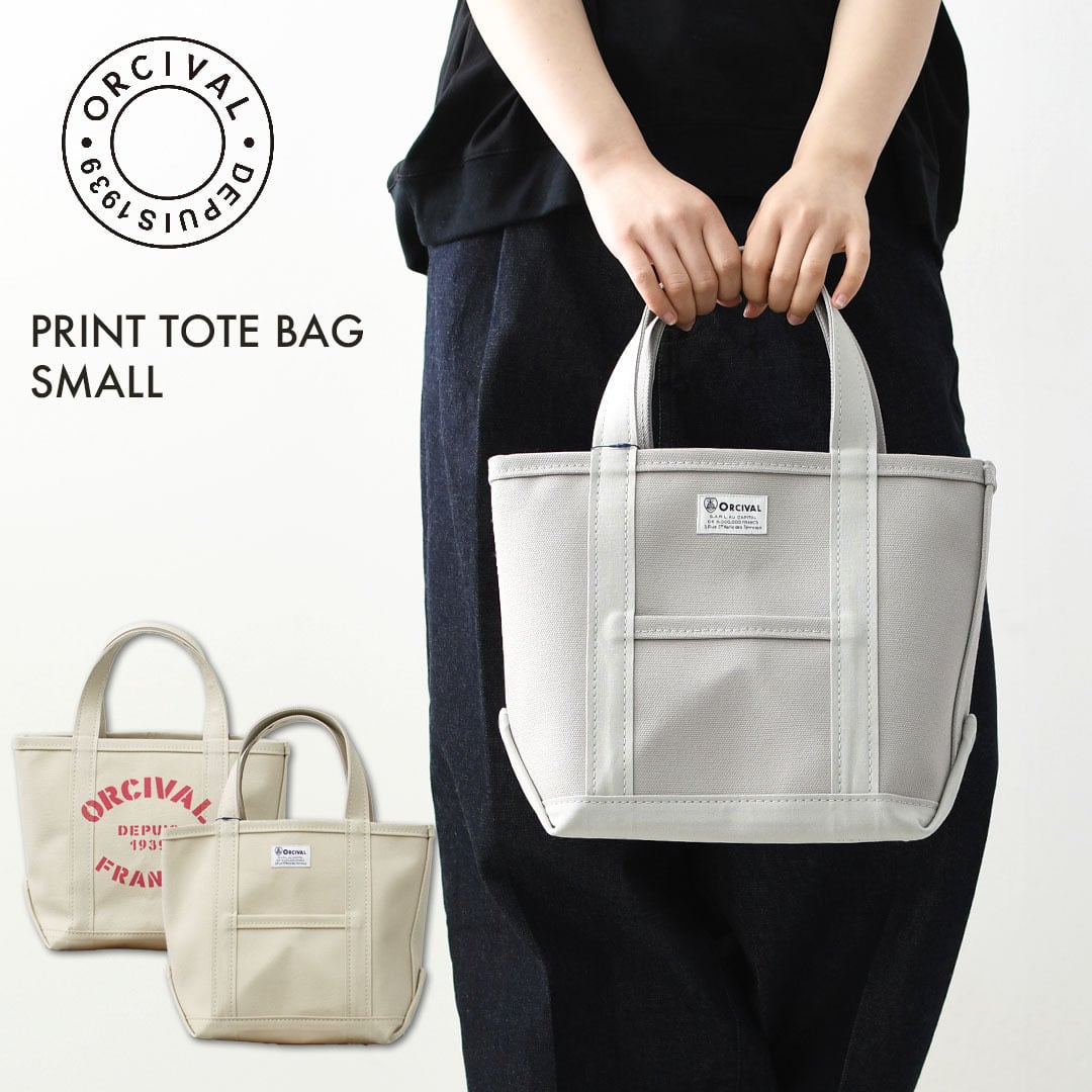 ORCIVAL[オーチバル・オーシバル] PRINT TOTE BAG SMALL [OR-H0361KWC