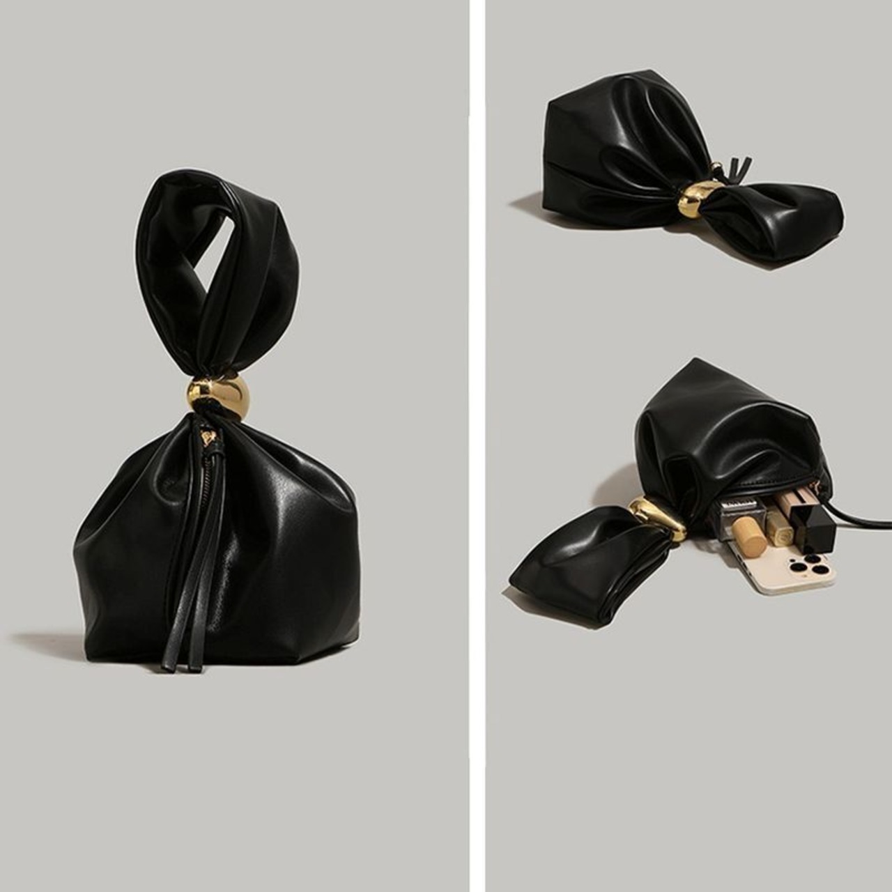 ゴールドリング 巾着型バッグ 90013