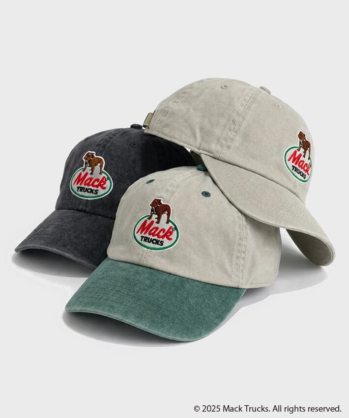 MACK TRUCKS(マック・トラックス) PIGMENT LOW CAP cap/trucker