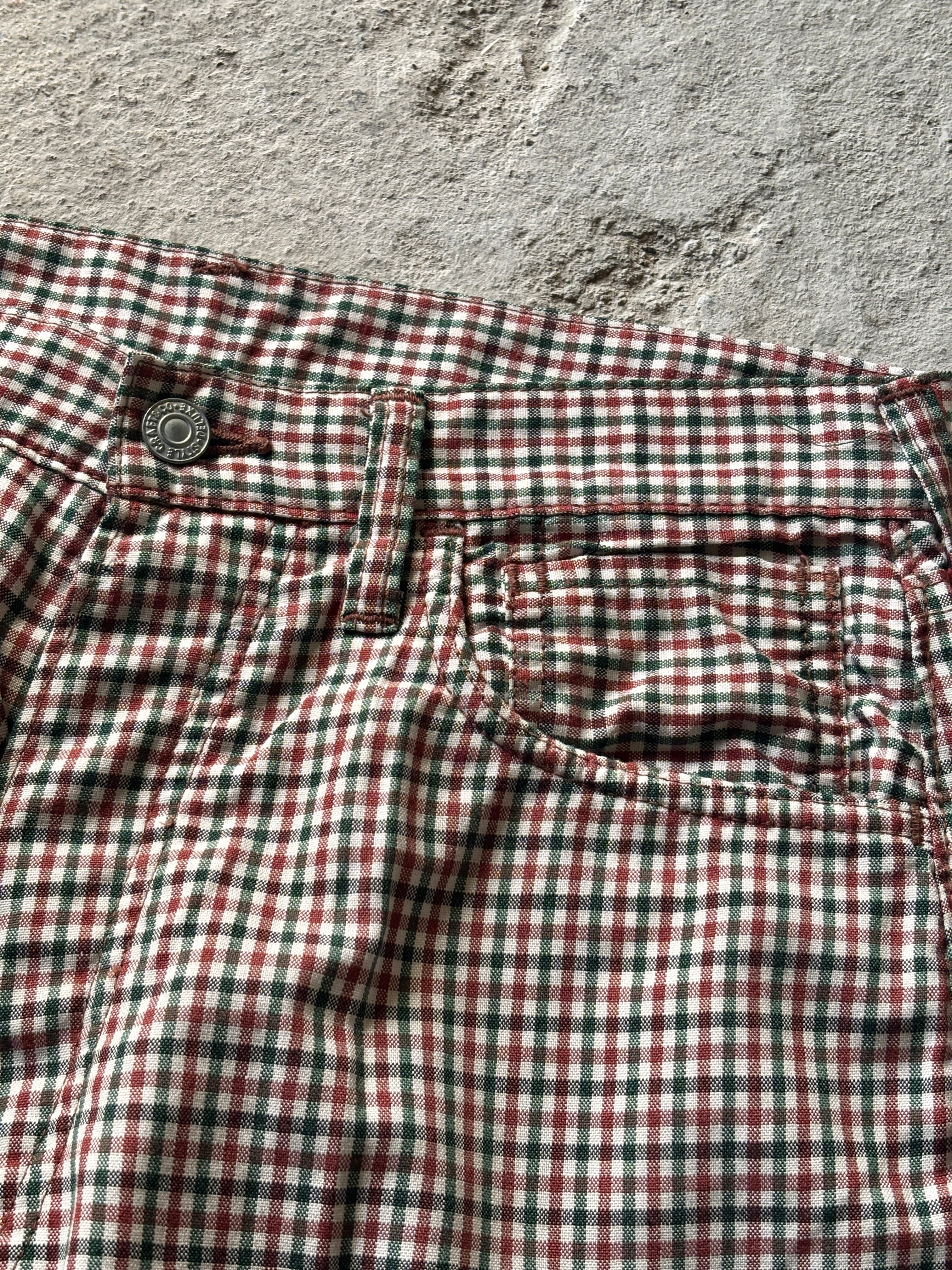 EVISU/LOT 2001F/EVISU FAIRWAY GENES pants/W32/L35/チェック柄パンツ