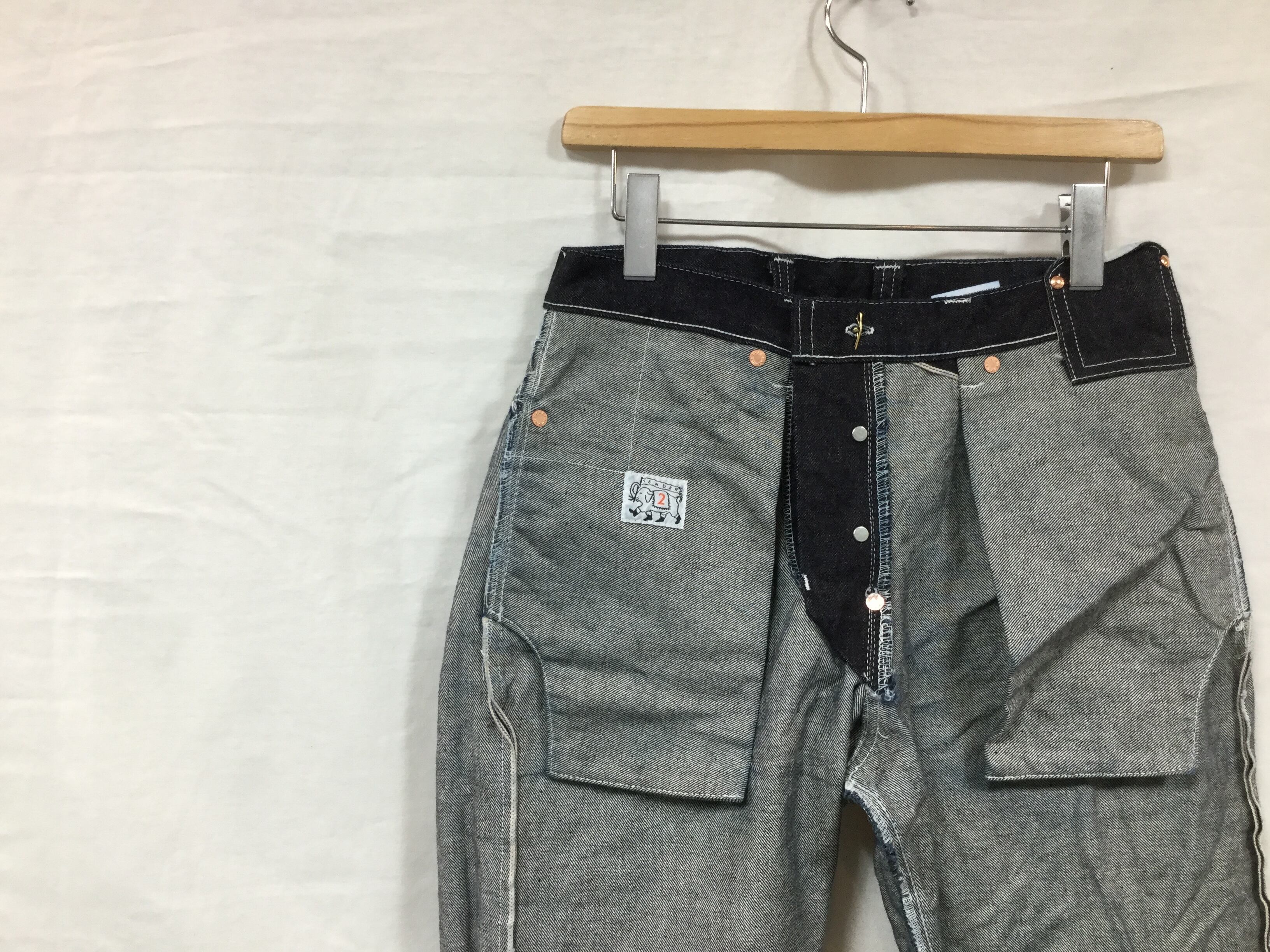 TENDER Co.TYPE130 TAPERED DENIM PANTS INDIGO/RINCED | Lapel TENDER Co.TYPE130 TAPERED DENIM PANTS INDIGO/RINCED | Lapel