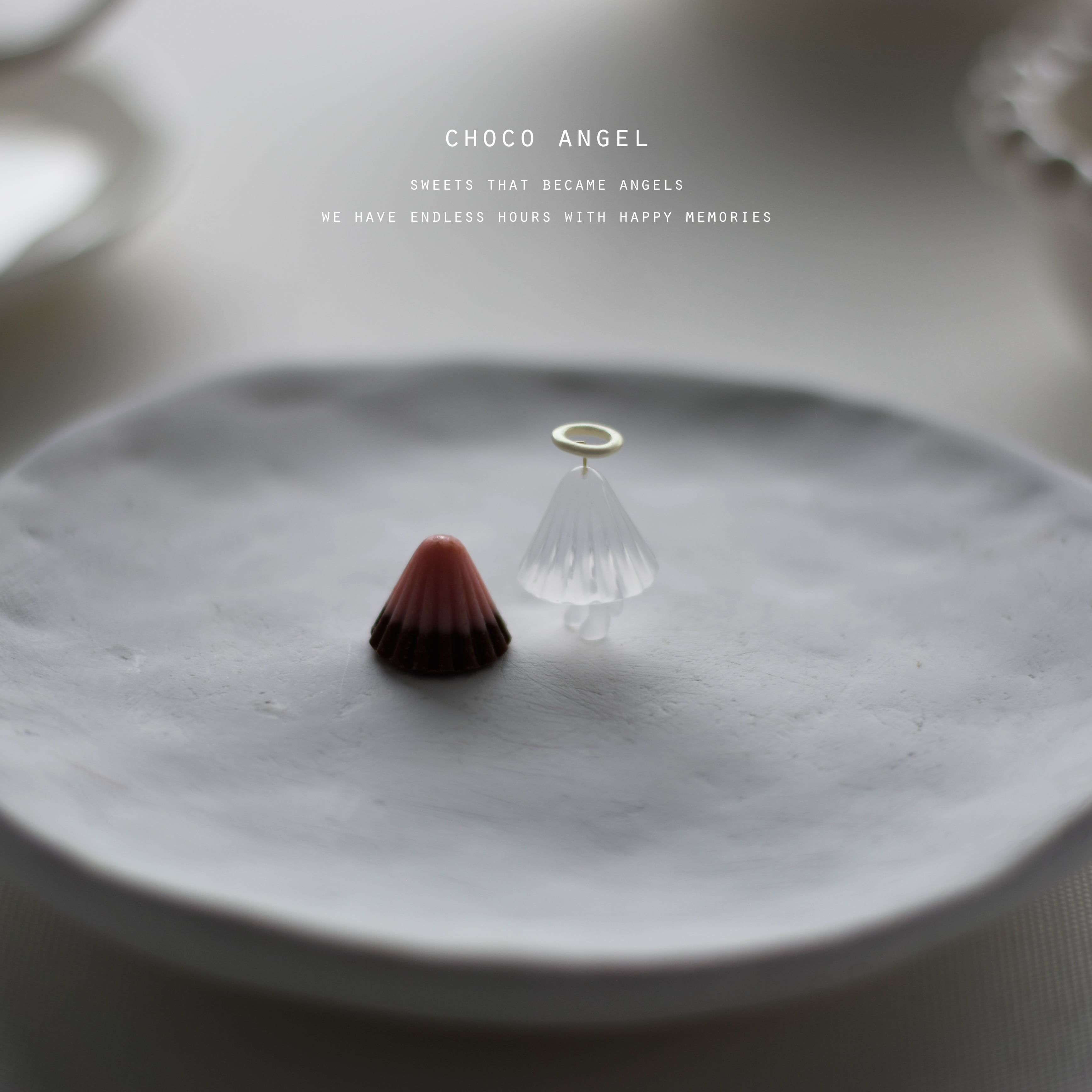 チョコ天使（三角ミニ）clear | Sabotensi