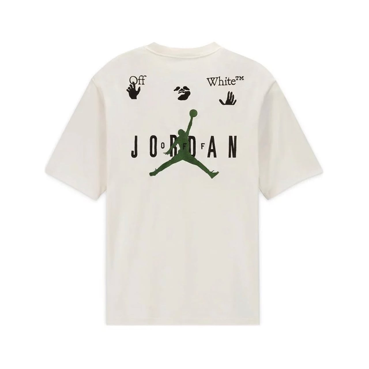 ジョーダン x Off-White™️ ショートスリーブ Tシャツ　L