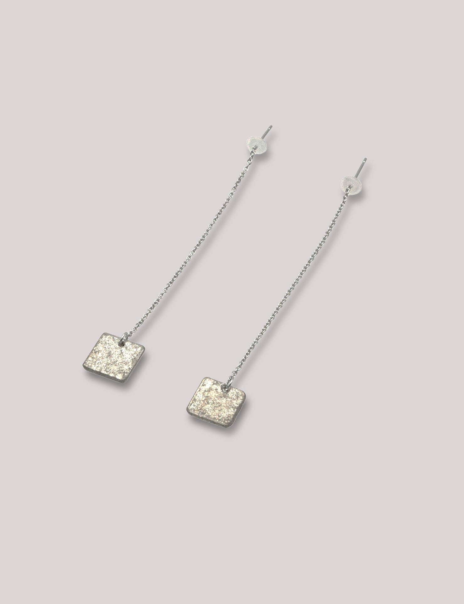 TIN BREATH ピアス 10x10mm シルバー | NAGAE+公式オンラインストア