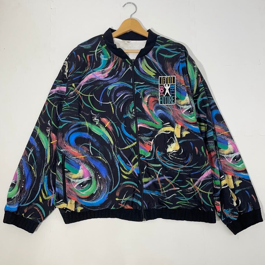 VINTAGE - 超美品 90's Alba Moda ジャケット ジャガード 総柄 テーラード 超美品 90's Alba Moda ジャケット ジャガード 総柄 テーラード