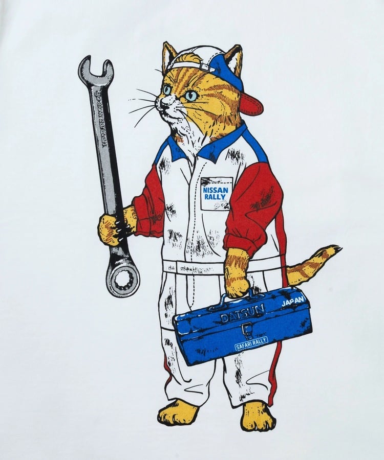 go slow caravan ゴースローキャラバン メンズ ロンt【NISSAN×go slow