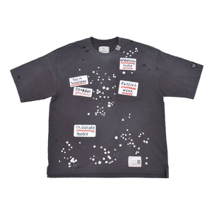 【Maison MIHARA YASUHIRO】EMBELLISHED STICKER TEE