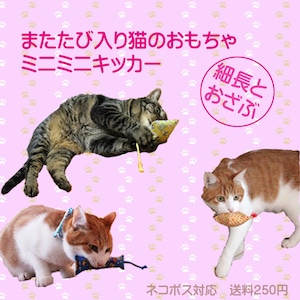 またたび入り猫のおもちゃ「ミニミニキッカー」