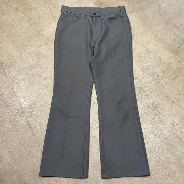 1980s LEVI'S 517 STA-PREST SLACKS GRAY