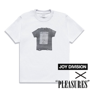 【PLEASURES/プレジャーズ×JOY DIVISION/ジョイ・ディヴィジョン】BROKEN IN T-SHIRT Tシャツ / WHITE / 12259