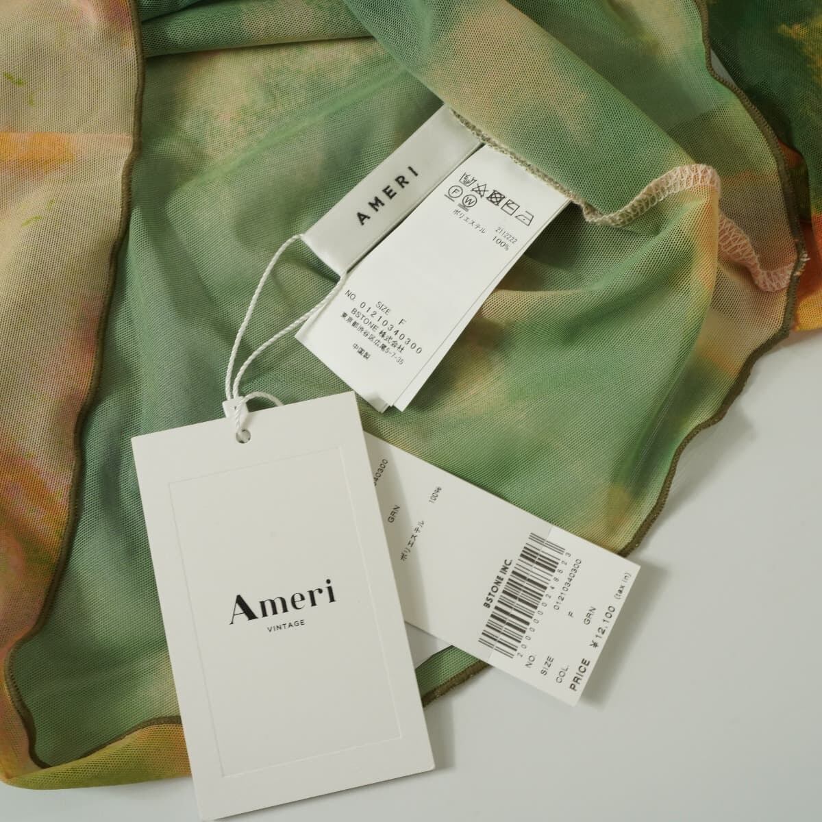未使用 AMERI アメリ MIRANDA TAIDAI SHEER TURTLE TOP ミランダ 未使用 AMERI アメリ MIRANDA TAIDAI SHEER TURTLE TOP ミランダ